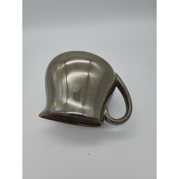 Sango Creamer Pitcher Stoneware Green Brown Glaze Pottery Nice - Picture 11 of 12